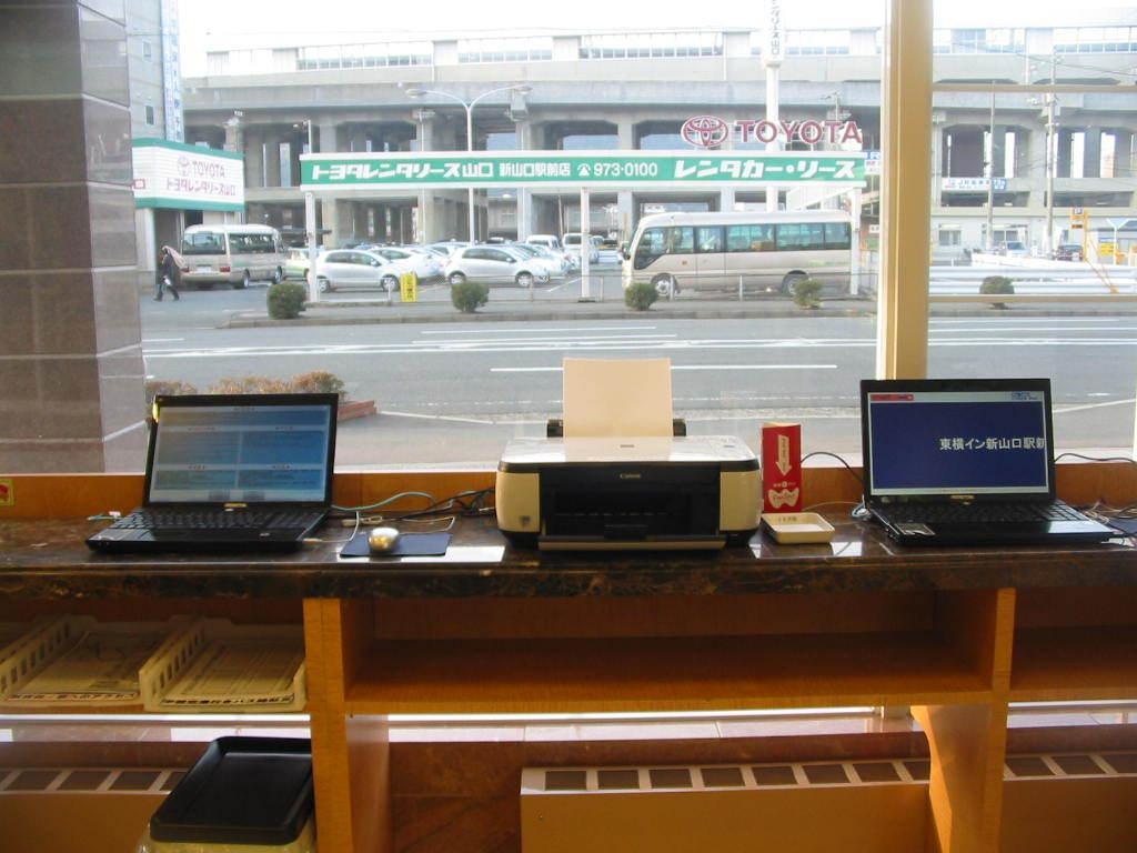 Toyoko Inn Shin-Yamaguchi-Eki Shinkansen-Guchi מראה חיצוני תמונה